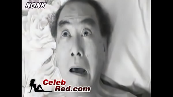 Japanese busty nurse fuck grandpa (Who is she?)