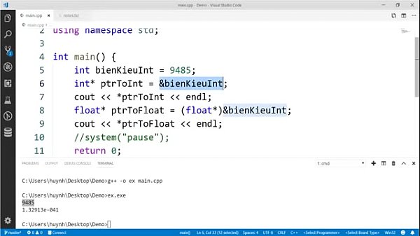 Pointeurs et mémoire partie 1