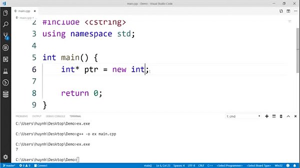 Pointeurs et mémoire partie 2