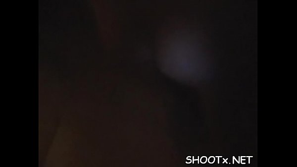 Hot homevideo with sexually excited couple fucking every other'_s brains out