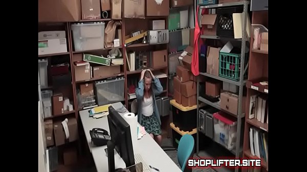 Nervous Amature Waits In Backroom