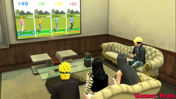 火影忍者无尽第一章 火影忍者的朋友卡琳去拜访他以帮助他，但最终博人最终像妓女一样操她，大量的硬肛交