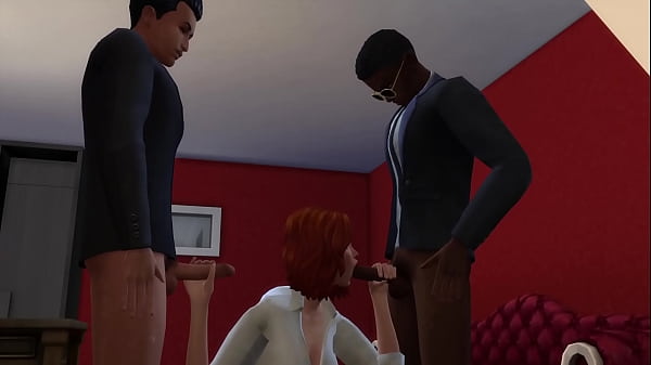 Mega Sims- La moglie tradisce il marito con il capo e i colleghi (Sims 4)