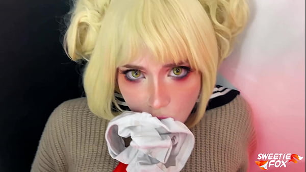 Himiko Toga and Her Hairy Pussy Celebrate 18th With First Sex and Sreampie