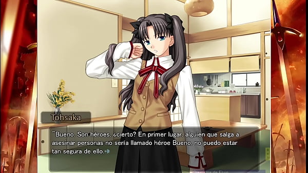 Fate Stay Night Realta Nua Giorno 4 Parte 1 Gameplay (Espa&ntilde_ol)