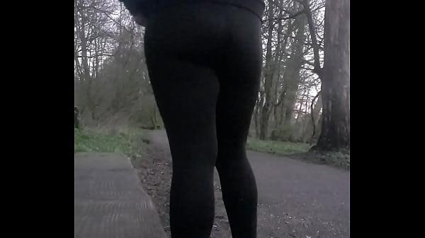 The best public anal with big fat dildo and a juich fat ass in park