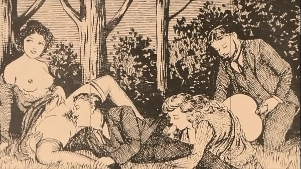 dessins érotiques vintage