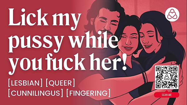 Audio porno ASMR: prima volta bisessuale FFM a tre con amici, leccate di fica e pompini e ndash_ audio storia erotica