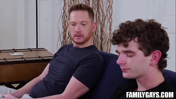 Stepdad&rsquo_s Bulge Too Big, Stepson Can&rsquo_t Resist