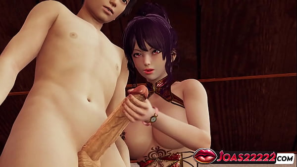 Sexy Motoko in Japanese Dress Rule34 Animation - Standing Big Dick Handjob Service, POV Titfuck Dick Teasing, Wall Irrumatio Mouth Fuck Ending in a Massive Cumshot