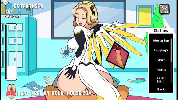 Mercy [Overwatch] Scena intera Creampie Compliation Orgasmi gemiti - Hole House Game [Regola 34, Hentai, Cartoni animati]