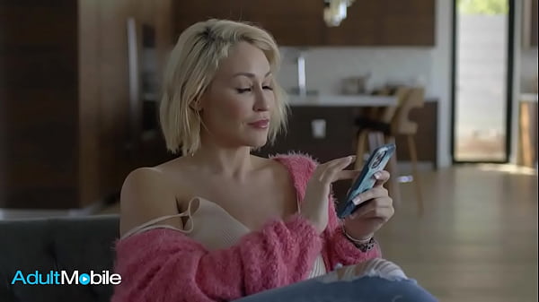 ADULTMOBILE - Bombshell MILF Gets Her Tits And Body Painted With Her Horny Stepson'_s Cum