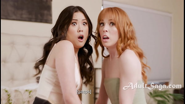 Frau kommt früh nach Hause und die Herrin kommt früh in den Schrank