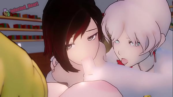 Big Titty Futa Yang wird von Weiss und Ruby gefickt (Ton)
