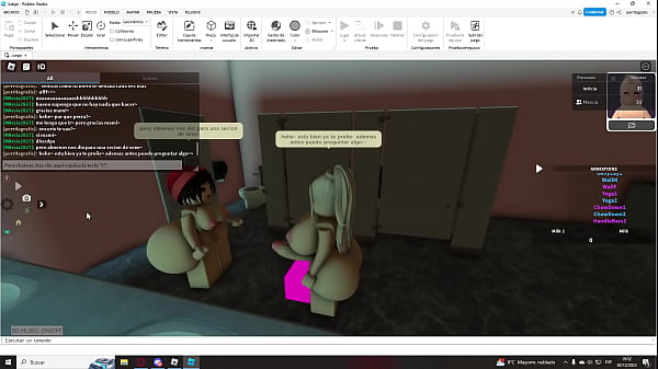 little bitch is pregnant in roblox by futa