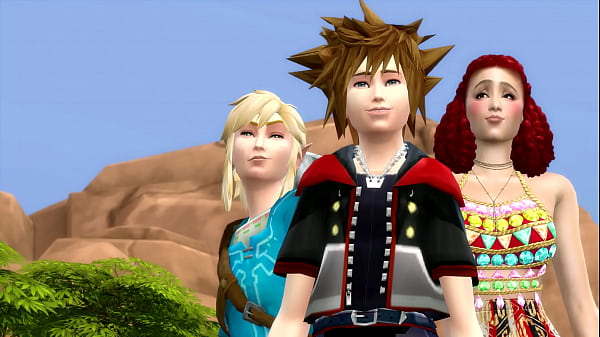 Zelda & Kingdom Hearts Crossover – Link trifft Sora