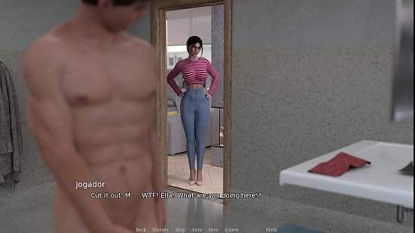 Sega a sorpresa dopo la doccia. Corpo perfetto