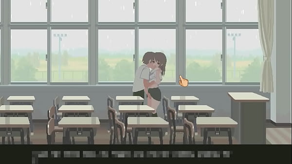 Linda universitaria de 18 años en el sexto mes para ti y para mí, nuevo juego hentai