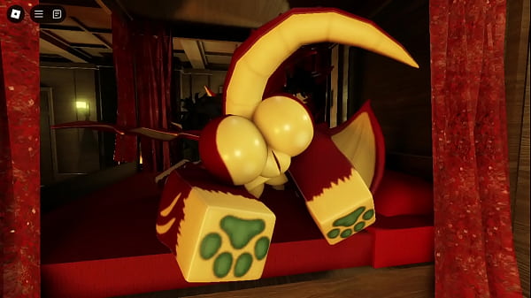 Io e la mia ragazza siamo diventati dei furry per Halloween e abbiamo scopato così (Roblox)