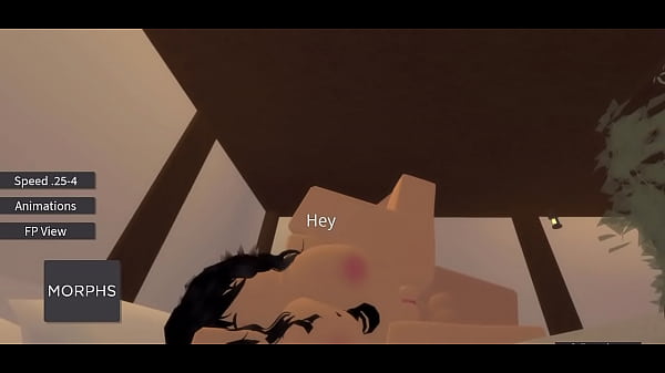 big dick fucks me sideways passionately until we both cum [Roblox]