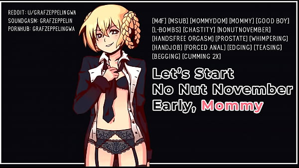 Lets start No Nut November early, Mommy!