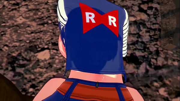 Android numero 18 viene scopato in diverse posizioni pov | Sfera del drago Z | Parte 2