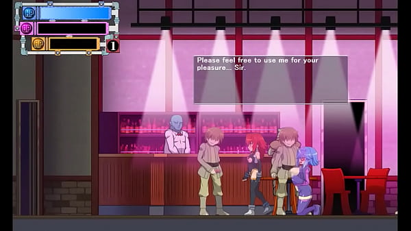 Donna dai capelli rossi in sesso hentai ryona con uomini nel nuovo gameplay dell'eredità della regina