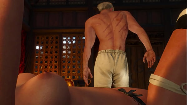 Gerald from The Witcher had a party at the whorehouse
