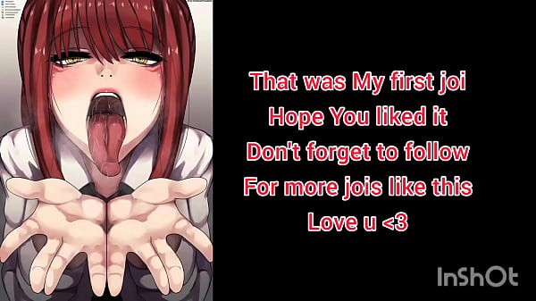 JOI 无尽你的鸡巴主宰 Makima - 电锯男人色情动漫手淫说明