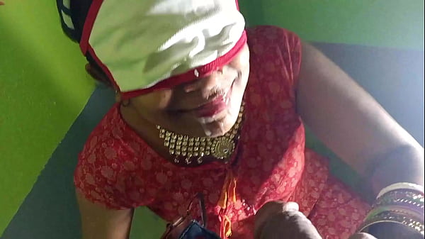 Sister-in-law gives blowjob to neighbor till facial creampie