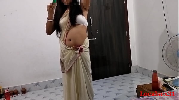 White saree Sexy Real xx Wife Blowjob and fuck (Official Video By Localsex31)