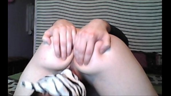 वेबकैम पर पतला स्वादिष्ट